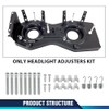 PIT66 Headlight Adjusters Kit 1-1/2” Screws Springs 8pcs Compatible with