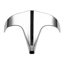 IINAWO Chrome Quarter Panel Tip Chief for Indian for Chief 2014-2019 for Chieftain 2014-2021 for Roadmaster 2015-2021 for Springfield 2016-2021 for Vintage 2021 Dark Horse