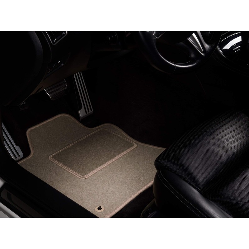 Wielganizator Driver's Velour Doormat Suitable for Ford Fusion (2005-2012) Hatchback