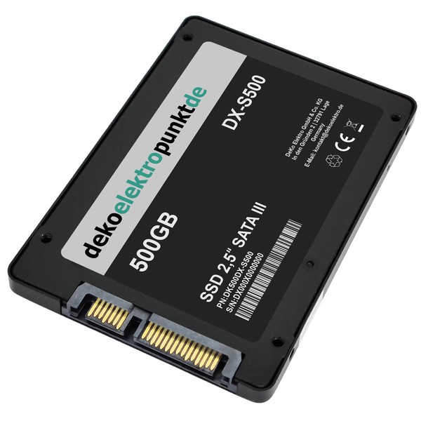 dekoelektropunktde 500GB SSD Festplatte passend für Acer Predator Helios 300
