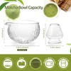 CAMATET Matcha Bowl and Whisk Holder Set, 500 ml/18 oz
