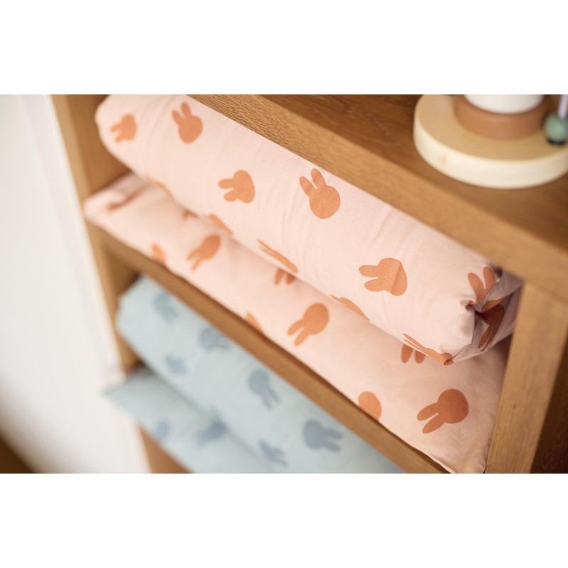 Jollein Children's Bed Linen – Miffy Shadow Sea Green –