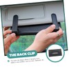 FUNOMOCYA 2pcs PU Leather Car Visor Tissue Holder Stylish Sun
