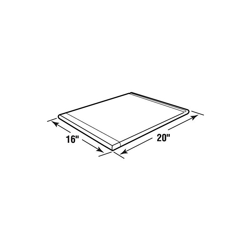 Prime-Line MP10811 Breadboard, 3/4 In. x 16 In. x 20
