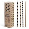 MIJOMA Paper Straws, Eco-Friendly Paper Straws for Children's Birthday, Wedding,
