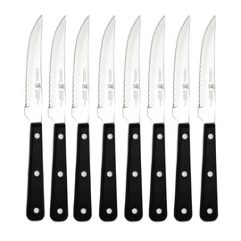 HENCKELS Razor-Sharp Steak Knife Set of 8, German Engineered Informed by 100+ Years of Mastery