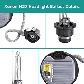 85967-08020 HID Xenon Headlight Ballast & D4S Bulb for Lexus IS250 IS350 2014-2015, Lexus RX350 GS350, Subaru Forester, Toyota Prius Replaces 85967-45010, 85967-75020