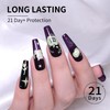 10ml Dark Purple Gel Nail Polish Soak Off UV LED