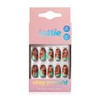 Lottie London Stay Press'd Press on Nail Set Tortoiseshell Twist,