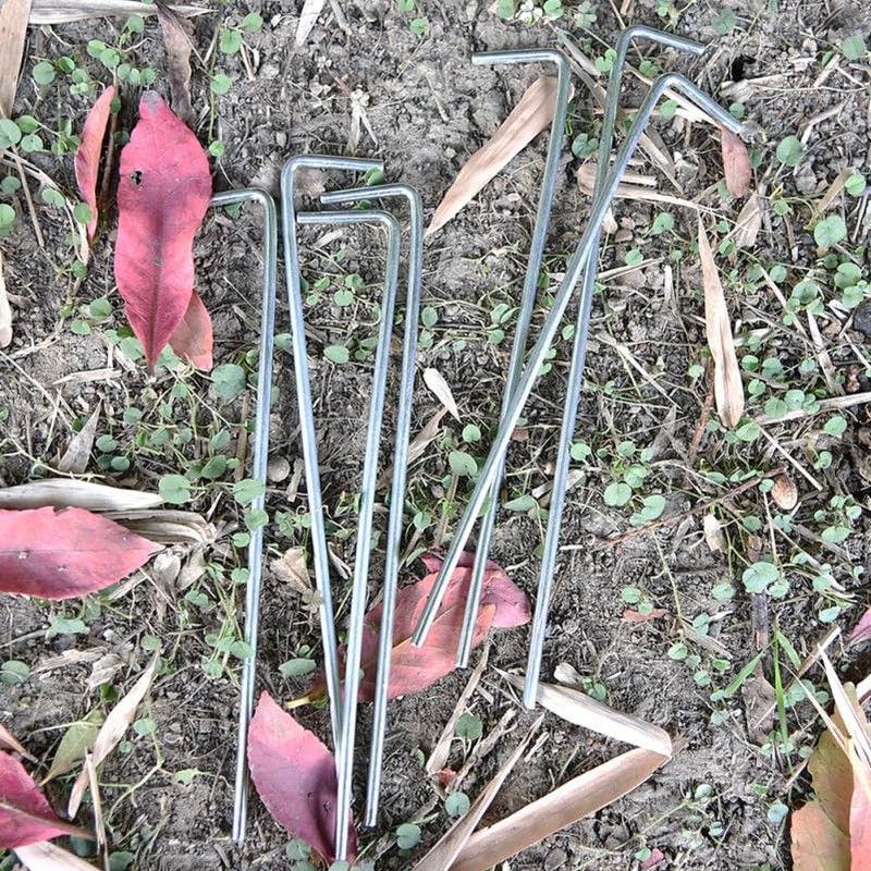 iplusmile 32-piece tent, peg, tent, ground fixture, L-shaped hook, peg,