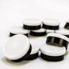 20MM / 13MM Dual/Single Tone Flip Top Seals[Caps] (20MM, White-Black, 100)