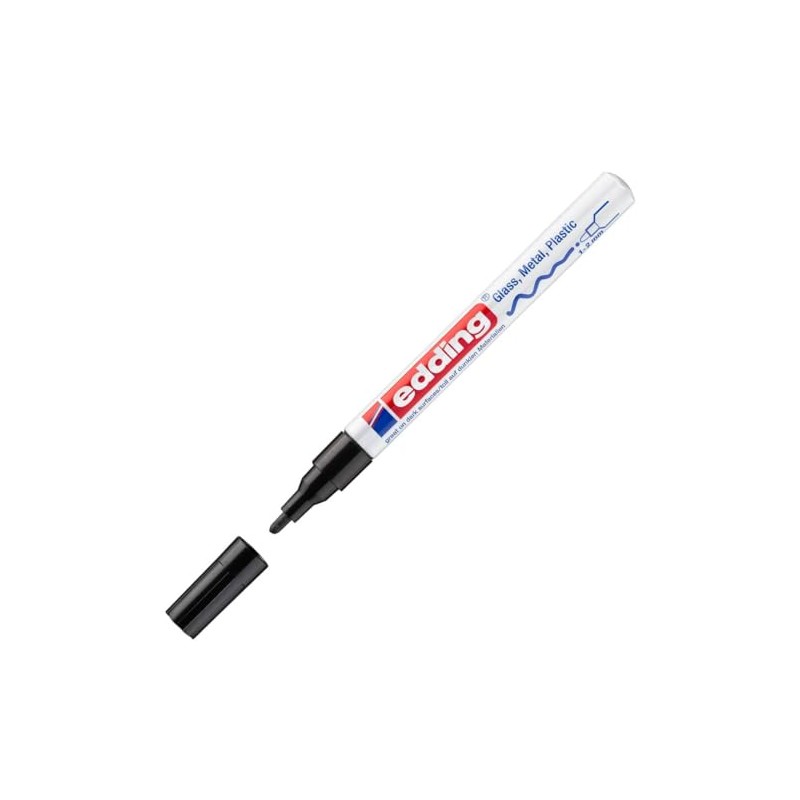 edding 751 gloss paint marker - black - 1 paint