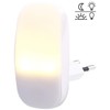 Lunartec Socket Night Light: Compact LED Socket Night Light, Twilight