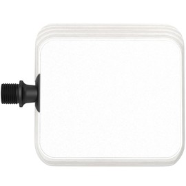 MOTOBICYCLES Flat Pedal von Moto für Urban Bikes Colour,Ultra-Flach, Ultra-Leicht, mit Super-Grip für Moderne City-Bikes, mit Austauschbarer Griptape Oberfläche (Weiß)