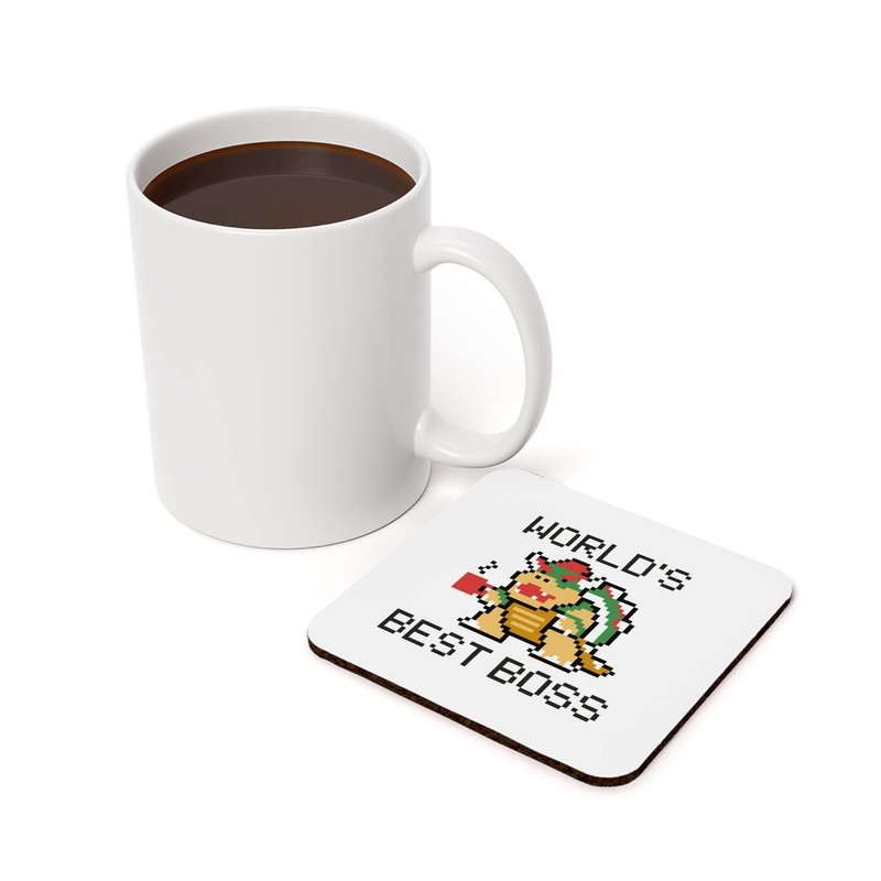 Cork Coaster - World's Best Boss Video Games Mascot Parody
