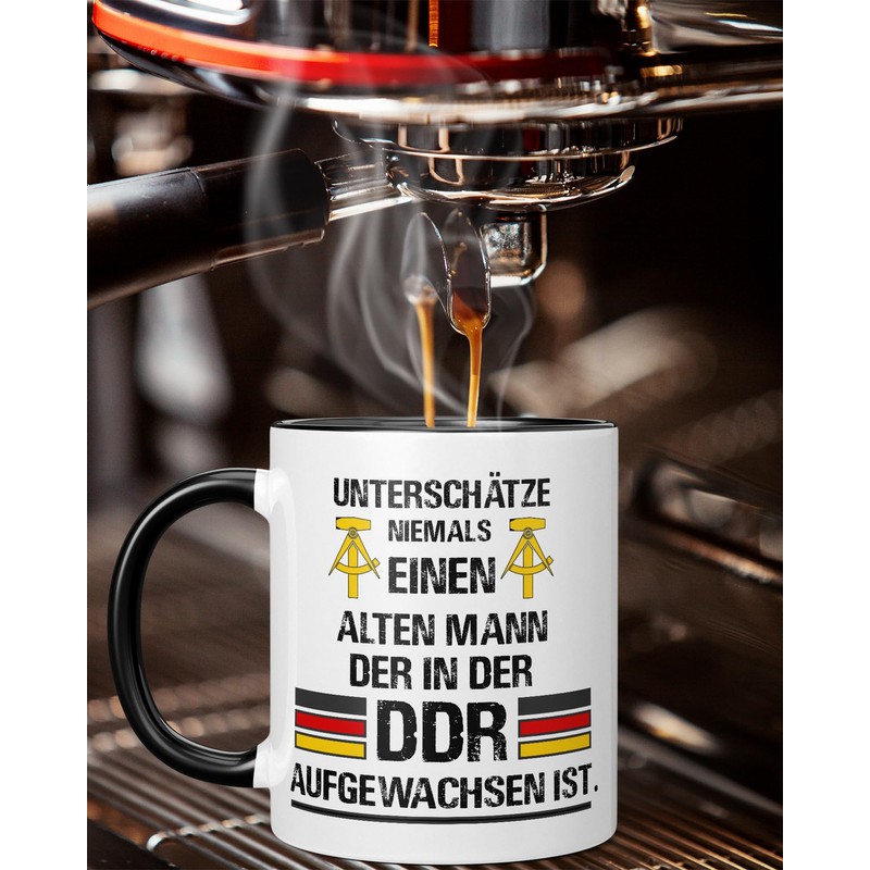 TassenTicker - DDR Tasse - Männer Geschenk - Geschenkidee -