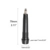 Meichoon 12 Pack Trekking Pole Tips Replacement Carbide Tips for