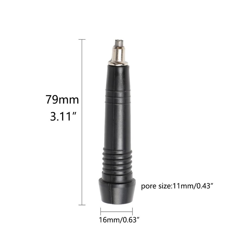Meichoon 12 Pack Trekking Pole Tips Replacement Carbide Tips for