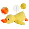 Squeaky Yellow Duck Dog Pet Plush Toys Chew Toys Durability