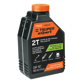 Aceite Sintético Para Motor De 2 Tiempos 400ml, Truper 17625