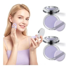 Polvo Compacto Mate De Lavanda, Control De Brillo 12h, Gdgs