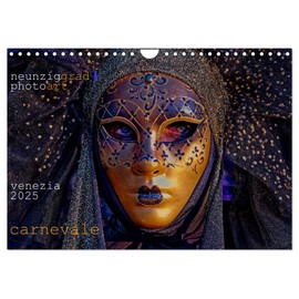 neunziggrad I photoart: venezia carnevale (Wandkalender 2025 DIN A4 quer), CALVENDO Monatskalender [Calendar] Jörn Heller