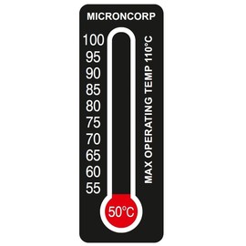 ONDOLAB Reversible Thermometer Label 50-100℃ | SCA-02