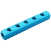 Baomain Manifold Block Pneumatic 5 Way 8 Port 1/4" PT