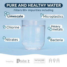 Tappwater BottlePro Refill — Refill for Reusable Bottle with Filter to take with You Every Day. Filters 80+ contaminants, Pack of 2 Refills