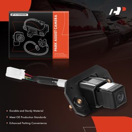 A-Premium Park Assist Camera Rear View Backup Reverse Camera Compatible with Select Nissan Models - 2013 2014 2015 2016 2017 NV200 - Replace# 28442JX01A