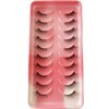 Half False Eyelashes, 10 Pairs False Eyelashes, Russian Strip Lashes,