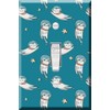 Toggle Wallplate, Single Light Switch Cover Plate - Space Cats
