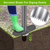 Dolibest 3-in-1 Sod Plugger & Bulb Planter Tool - Depth