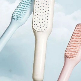 Shampoo Brush Hair Organizer Massage for scalp washing and shower hair care, soft handheld hair Korean Import, Beauty and Personal Care