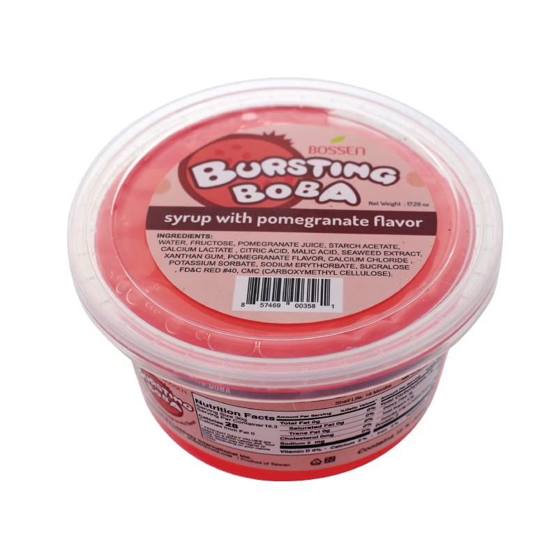 Bossen Bursting Boba® Minis-3 packs (Mango/Blueberry/Pomegranate)