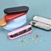 sourcing map 1 Pcs Metal Tin Box Container, 6.9x2.4x0.7 Inch