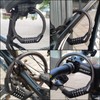 Bike Dial Lock, Wire Lock, Bicycle Lock, Length 47.2 /