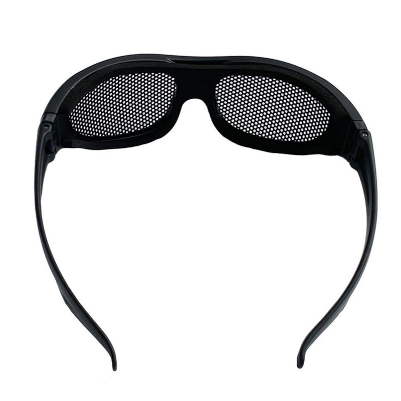 AIXXCUVQ Metal Mesh Safety Glasses Reliable Eye Safety For Outdoor