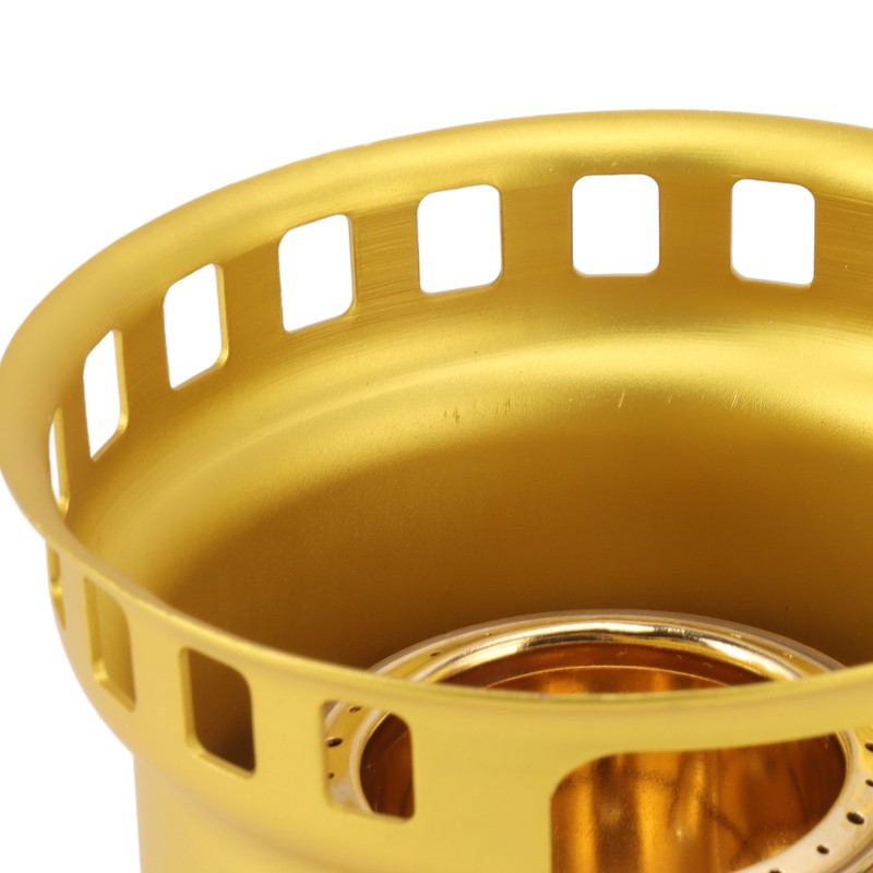 Spirit Burner Copper Windproof Portable Aluminium Alloy Alcohol Backpacking Stove