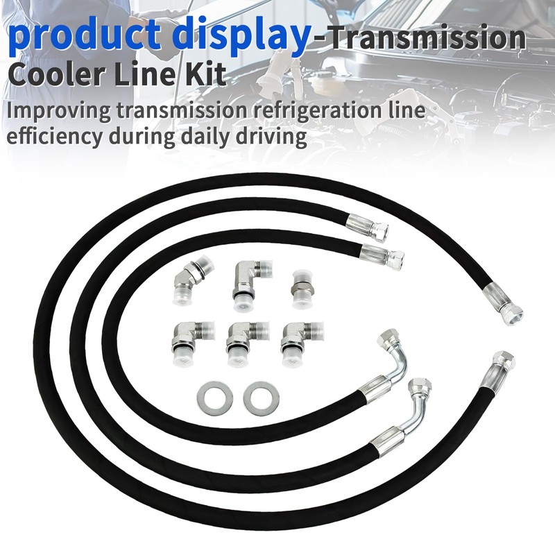 MuRealy Allison Transmission Cooler Hose Line - Upgraded for 2006-2010