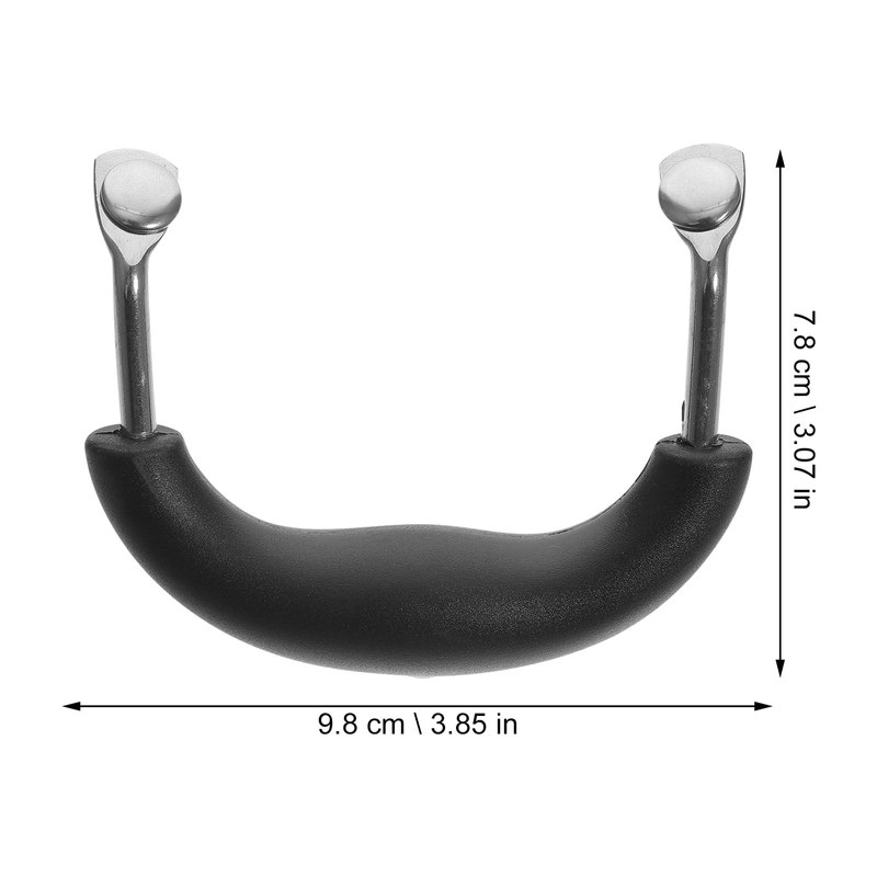 PRETYZOOM 4pcs Pot Side Handles, 98mm Universal Cookware Handle Replacement,