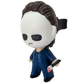 GENANY 3D Resin Horror Movie Killer Character Car Air Freshener Vent Clips, Spooky Car Fresheners, Gothic Air Freshener Car, Horror Gifts for Women and Men, Scary Car Decorations