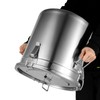 304 Stainless Steel Airtight Canister for Kitchen, 8.7Gal Canisters Container