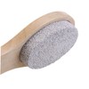 FOMIYES 4-in-1 Foot File Callus Remover Pumice Stone Nail Brush