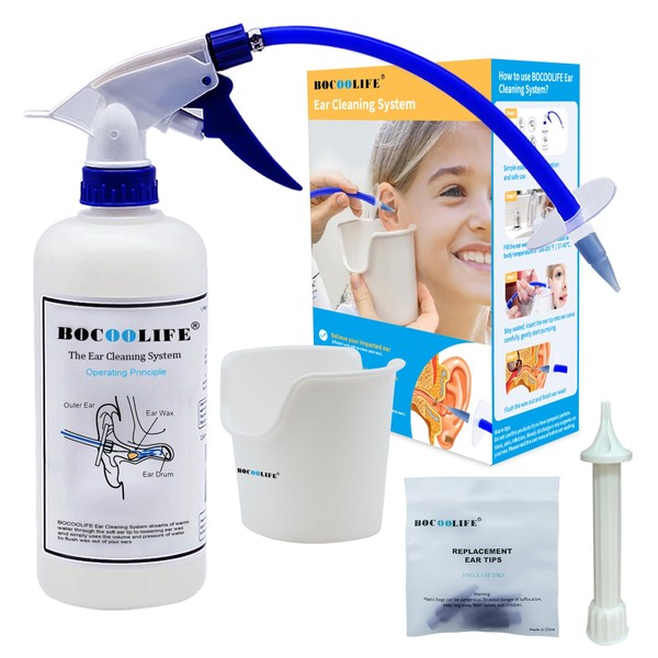 BOCOOLIFE Ear Wax Removal Kit - Safe & Effective Ear