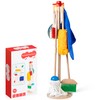 WOODMAM Wooden Kids Cleaning Set for Toddlers,8 Pieces Montessori Cleaning