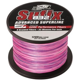 Sufix 660-365SR: 832 Braid 65 Lb Sunrise