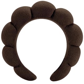 HitModa Spa Headbands for Washing Face or Facial Makeup Headbands Bubble Skincare Headbands Drunk Elephant Terry Cloth Puffy Headbands for Mask Skin Treatment