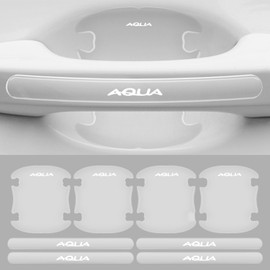 Aqua Door Handle Protector, Fits All Series, Car Parts, Door Handle Protection, Scratch Prevention, Exterior Parts, Seal, Sticker, Cover, with Dedicated Logo, Easy Installation, 8-Piece Set