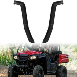 SAUTVS Front Fender Flares Compatible with Honda Pioneer 520 2021-2025 / Pioneer 500 2015-2023 Accessories, Front Mud Guards Mud Flaps, Easy Installation, Full Protection